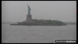 La estatua de la libertad se mueve es petacular