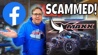 The FACEBOOK SCAM 1000s are falling for  Traxxas XMAXX for $39?