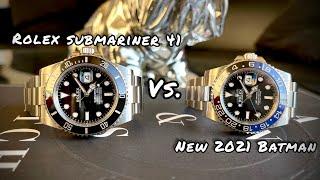 Battle of the Kings  Rolex Submariner 41 vs. NEW 2021 Batman