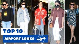 Top 10 Airport Looks of Bollywood Actresses this week you cant miss  @KaunBolaaBollywood