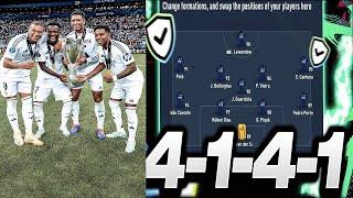 BEST POST PATCH META 4141 CUSTOM TACTICS  WIN MORE GAMES- FC 24 ULTIMATE TEAM