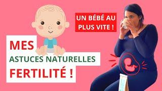 Meilleure fertilité rapidement  plantes solutions naturelles grossesse bébé tomber enceinte