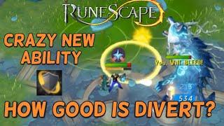 Testing out the NEW Divert Ability  - How Overpowered is it? - Runescape 3 2021