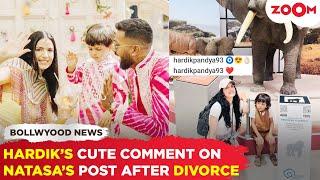 Hardik Pandya’s ADORABLE comment on ex-wife Natasa Stankovic’s post after divorce