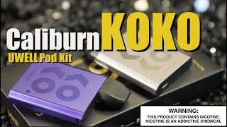 Caliburn KOKO Pod Kit By UWELL Vape Pod Kit Review