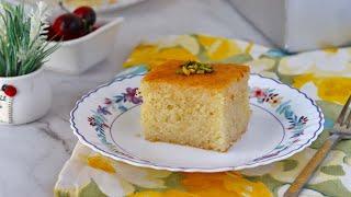 Revani  Turkish Semolina cake  Semolina cake recipe