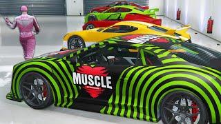 I Made The Best Electric Car Garage - GTA Online The Contract DLC