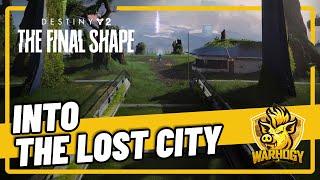 Destiny 2  The Final Shape - Into the Traveler and The Lost City Scene