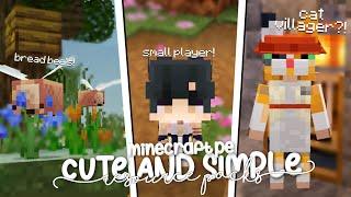 Cute & Simple Resource Packs for Minecraft PE  1.20+  Soft Camels Small player Cat villagers