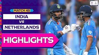 India vs Netherlands   World Cup 2023   Match 45   Highlights  #WorldCup2023 #highlights