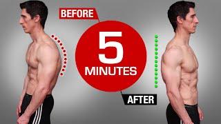 Fix Bad Posture in 5 Minutes FOREVER