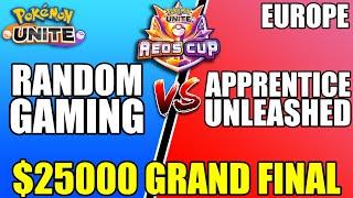 Random Gaming vs Unleahsed - Aoes Cup EU GRAND FINAL $25000 - Pokemon Unite Tournament