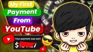 My First Payment From YouTube  GrowYT First income From YouTube