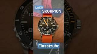 TOP Einsatzuhr  made in Germany - Laco Skorpion Mojave #automaticwatch #watchlove #uhrenliebhaber