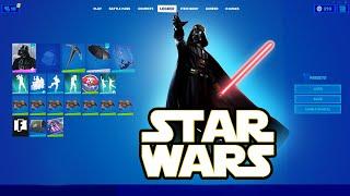 Darth Vader fortnite skin  Fortnite x star wars chapter 3 leaks