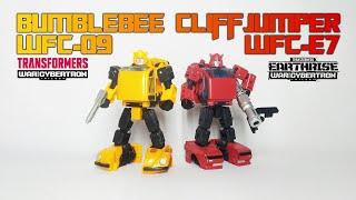 Обзор на TRANSFORMERS NETFLIXEARTHRISE - Bumblebee WFC-09Cliffjumper WFC-E7