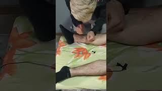 DEEP RELAXING TURKISH LEG MASSAGE THERAPY #asmr #massage #satisfying #relaxing #shorts #chiropractic