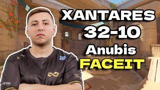 CS2 POV  XANTARES 32-10 Anubis FACEIT Ranked July 09 2024