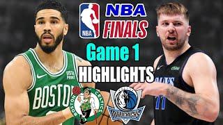 Boston Celtics vs Dallas Mavericks Game 1 Full Highlights  2024 NBA Finals  Celtics Take A Lead 