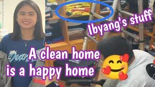 Deanna Wong and Ivy Lacsina room cleaning day #fyp  #deavy