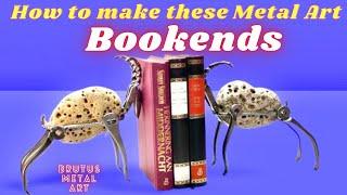 How to make these Metal Art Bookends 