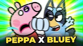 PEPPA PIG ou BLUEY  QUEM GANHA?