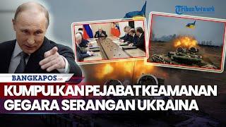 Putin Kumpulkan Para Pejabat Keamanan Rusia Imbas Serangan Mendadak 30 Tank Ukraina