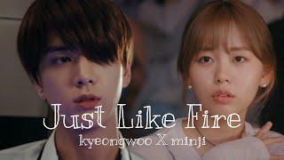 FMV  • Love revolution •    Lee kyungwoo X Yang minji  Just Like fire