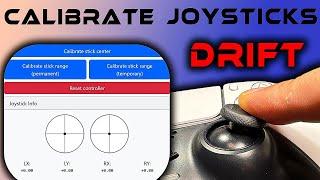 Online Software Tool Fix Stick Drift and Controller Calibration GITHUB