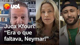 Juca Kfouri critica Neymar Nunca pensei que concordaria com a Luana Piovani