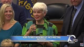 Jackson County Commissioners KOBI TV 70th Anniversary 08 02 2023