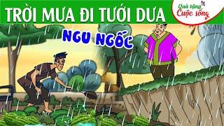 TRỜI MƯA ĐI TƯỚI DƯA - Phim hoạt hình -Truyện cổ tích - Quà tặng cuộc sống - Tổng hợp hoạt hình hay