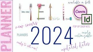 UPDATED 2024 Planner Templates Are HERE