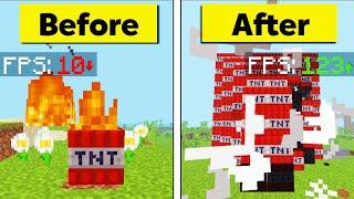 How to INCREASE  FPS in MCPE 1.20  MCPE FPS BOOST