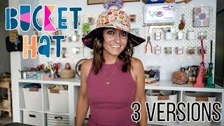 Lets Make The AMAZING Bucket Hat With A FREE PATTERN So Many Sizes and Styles