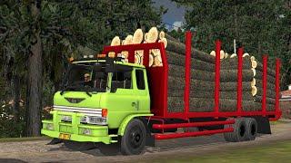 Share Livery Mod Bussid Truck Hino Ranger Muat Kayu