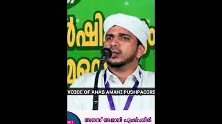 #brothers Speech- Anas amani pushpagiri... ANAS AMANI USTHAD Malayalam islamic speech