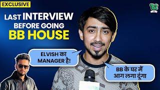 Adnan Shaikh Talking About Elvish  Before Going BIGGBOSS House As Wild Card Entry  EXCLUSIVE