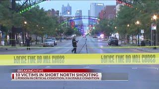 10 people shot in the Short North one in critical condition