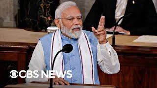 Indian Prime Minister Narendra Modi addresses U.S. Congress  full video