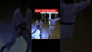 Asai Tetsuhiko #karate demonstration #sports #martialarts