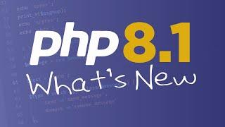 Whats new in PHP 8.1 - #87