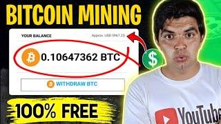 Bitcoin Mining App without investment   Free Bitcoin Mining on Mobile & Laptop