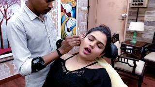 She Loves Ear Cleaning and Massage ASMR Experience  Indian Massage