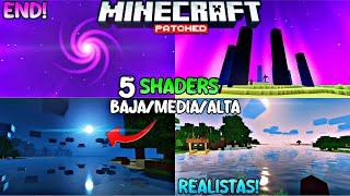 5 MEJORES y más REALISTAS SHADERS para MINECRAFT PE 1.20+