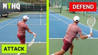 Tennis Strategy Simplified ATTACK & DEFEND by former ATP #400
