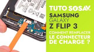Tutoriel SOSav  Remplacement du connecteur de charge du Samsung Galaxy Z Flip3