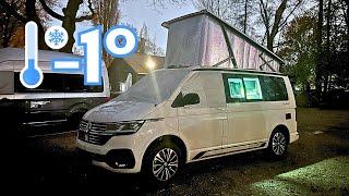  Wintercamping in Berlin mit Isolierung für den VW California 