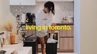 Toronto Vlog — A productive few days in my life Working from home and Cooking at home 토론토 브이로그