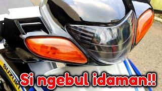 Si ngebul idaman biker gaul tanah air inilah Satria 120 LSCM ....Satria Hiu